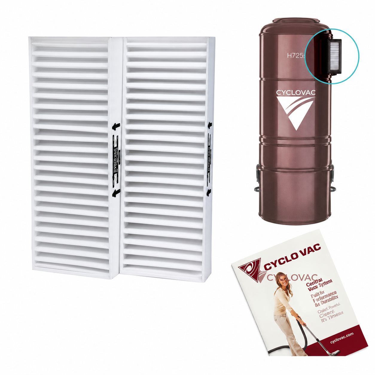 Filtres à charbon compatibles Cyclovac