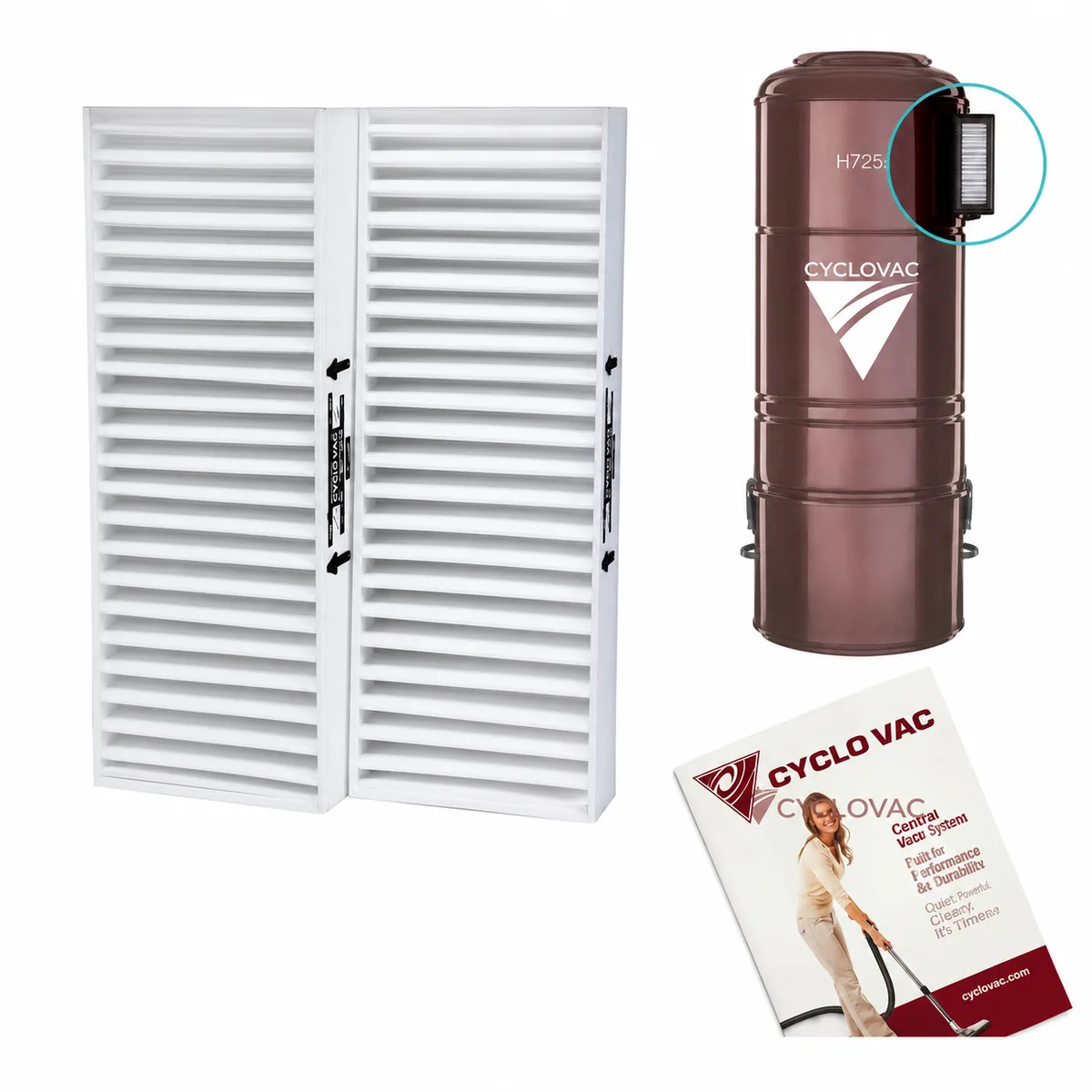 Filtres à charbon compatibles Cyclovac